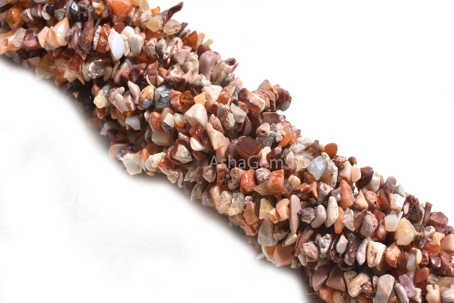 Natural Fire Opal Smooth Uncut Chip Beads,34" Strand Mexican Fire Opal Raw Rough Nugget Gemstone Beads Shaded Fire Opal Beads Jewelry Crafts