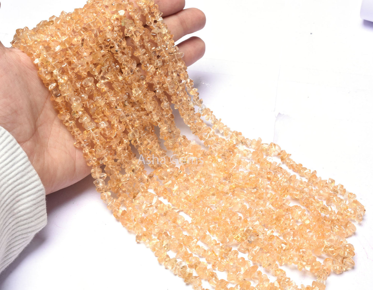 beautiful Citrine Quartz smooth Uncut chip Beads,34" Strand natural Yellow Citrine Raw Rough Gemstone Beads, Citrine bead Jewelry Craft SALE