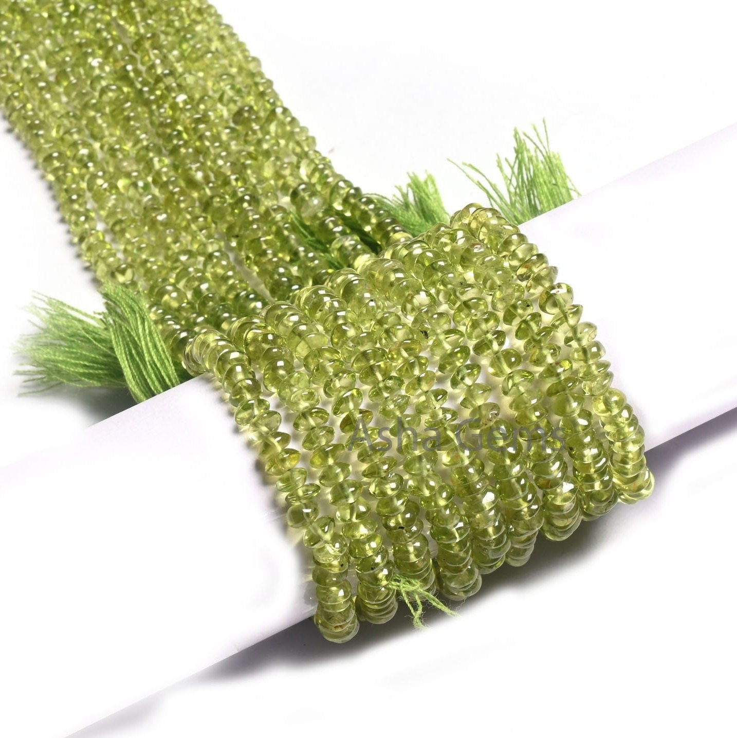 Fine Green Peridot Smooth Button Shape Handmade Gemstone Beads,4.5 mm Natural Peridot Button Center drill Beads, Peridot Bead Jewelry Crafts
