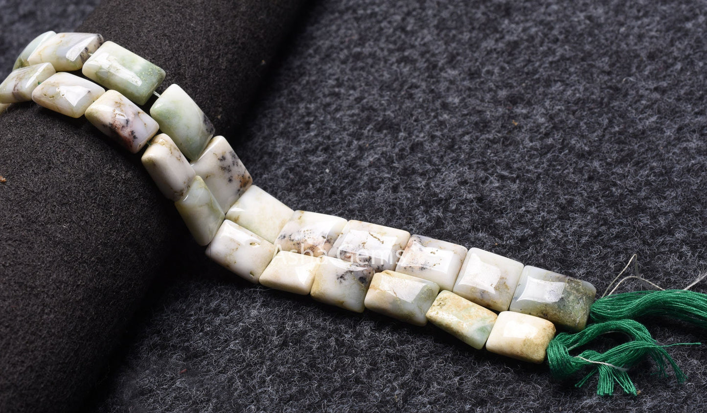 15"Strand Natural Chrysoprase Smooth Chiclet Beads, Chrysoprase Beads, Chrysoprase Plain Handmade Rectangle Gemstone Loose Bead Jewelry SALE