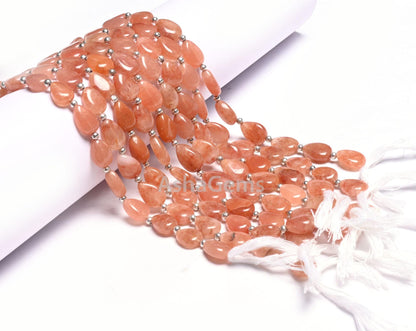 9" Fine Quality Pink Quartz Pear Shape handmade Beads, Pink Quartz Fancy Teardrop Smooth Gemstone Straight Drill Beads Jewelry making Crafts