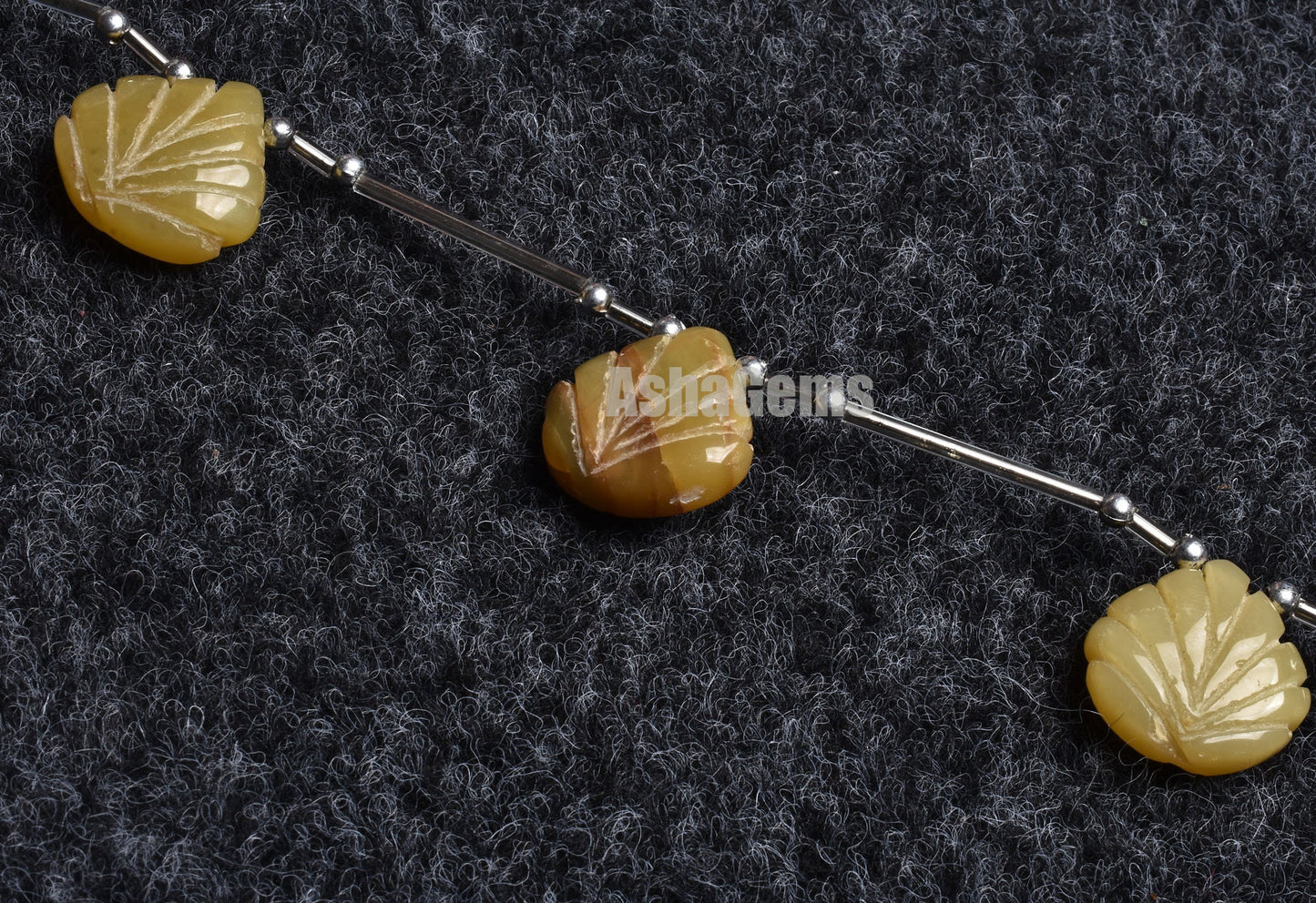Beautiful Yellow Opal Carved Heart Shape Beads, Yellow Opal Carving Heart Beads, Opal Carve Handmade Gemstone Beads For Jewelry Making Craft