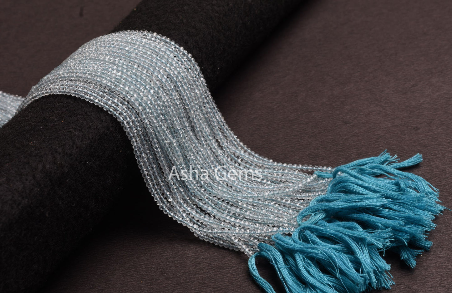 13" Strand AAA Sky Blue Topaz Machine Cut Faceted Beads,2.75 mm Natural Topaz Micro Cut Gemstone Beads, Real Sky Topaz Bead For Jewelry SALE