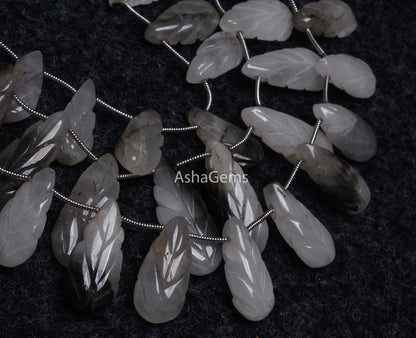 Beautiful Bio White opal Carved pears Beads,7"strand, Natural Bio white opal Carving Teardrop Beads Opal Gemstone Bead Handmade Jewelry SALE