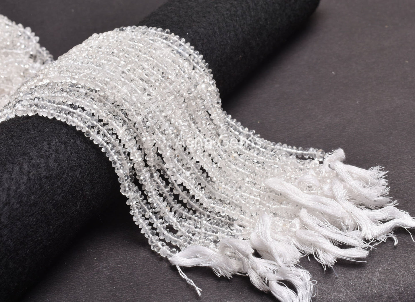 13"Strand Crystal Quartz Smooth Button Shape Beads, Natural White Crystal Plain Handmade Button Center Drill Gemstone Bead Crystal Bead SALE
