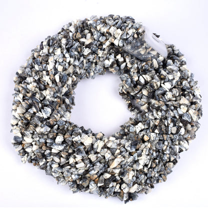 34" Strand Natural Dendrite Opal Uncut Chips Beads,Opal Smooth Raw Rough Beads, Fine Dendritic Opal uncut Polish Nugget Unshape Bead Jewelry