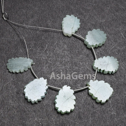 Natural Aventurine Fancy Flat Rough Slice Carved Handmade Beads, Fine Green Aventurine Uneven Raw Polish Slice Gemstone Carved Beads Jewelry