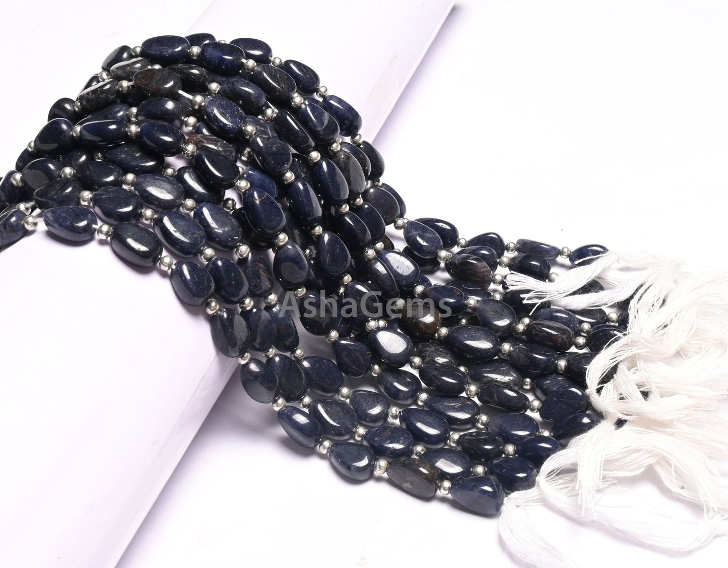 Fine Blue Quartz Smooth Pear Shape Gemstone Beads,9"Strand Blue Quartz fancy Teardrop Straight Drill handmade Bead Jewelry making Craft SALE