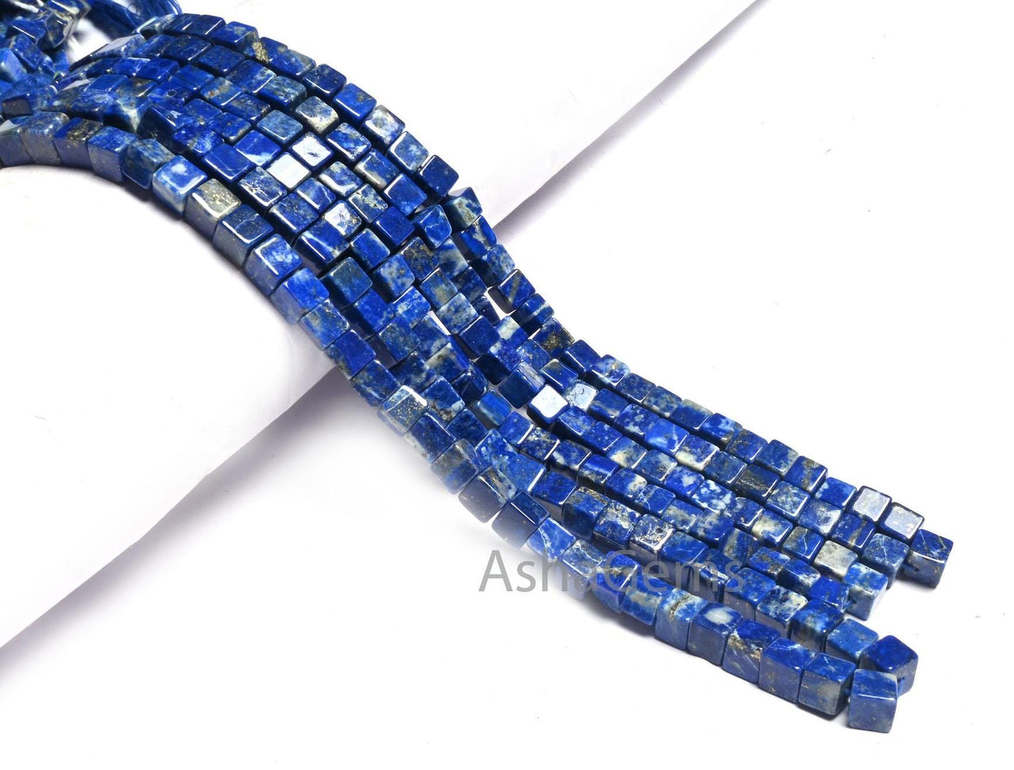 Beautiful Blue Lapis Lazuli 3D Cube Box Shape Smooth Gemstone Beads,8/16" Natural Lapis Plain handmade Cube Box Fine Lapis Bead Jewelry SALE