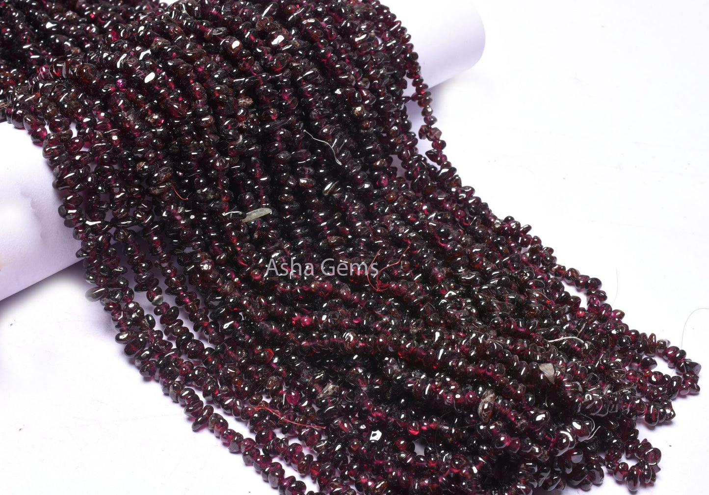 34 Inch Strand Natural Garnet Gemstone Uncut Chips Raw Nuggets Smooth Beads,Fine Quality Hyderabadi Garnet Chips Garnet Bead Uncut Chip SALE