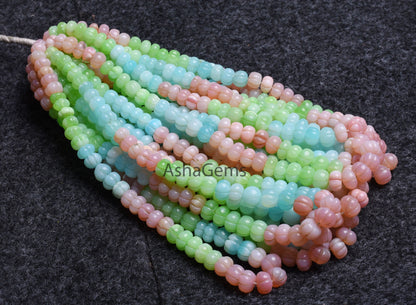 Multi color Opal carving watermelon Beads, Shaded Multi Rainbow Opal handmade Carve Pumpkin Gemstone Bead Carve Opal Necklace Jewelry SALE