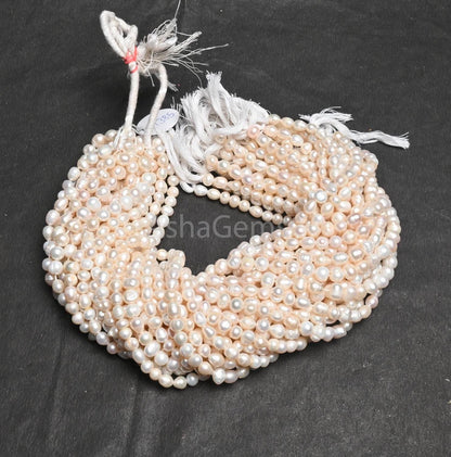 Beautiful Fresh Water Pearl Uneven Shape Beads, Natural Pearl Baroque Beads,7/14"Strand Real Pearl Gemstone Bead Jewelry Craft Necklace SALE
