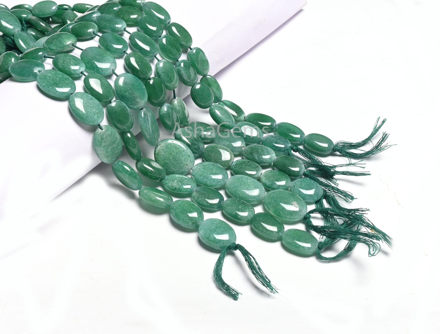 Green Quartz Smooth Oval Shape Beads,12 Inch Strand Green Quartz Plain Oval Straight Drill Beads, Quartz Gemstone Handmade Bead Jewelry Sale