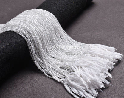 AAA Quality Natural Topaz Machine Cut Tiny Rondelle Beads,2mm,2.75 mm White Topaz Micro Cut Gemstone Beads,13" Real Topaz Bead Jewelry Craft