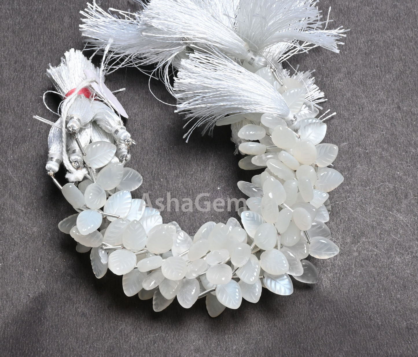 Natural White Moonstone fancy Leaves Carving Handmade Beads, AAA Quality Moonstone Carved Pear Briolette Teardrop Gemstone Bead Jewelry SALE