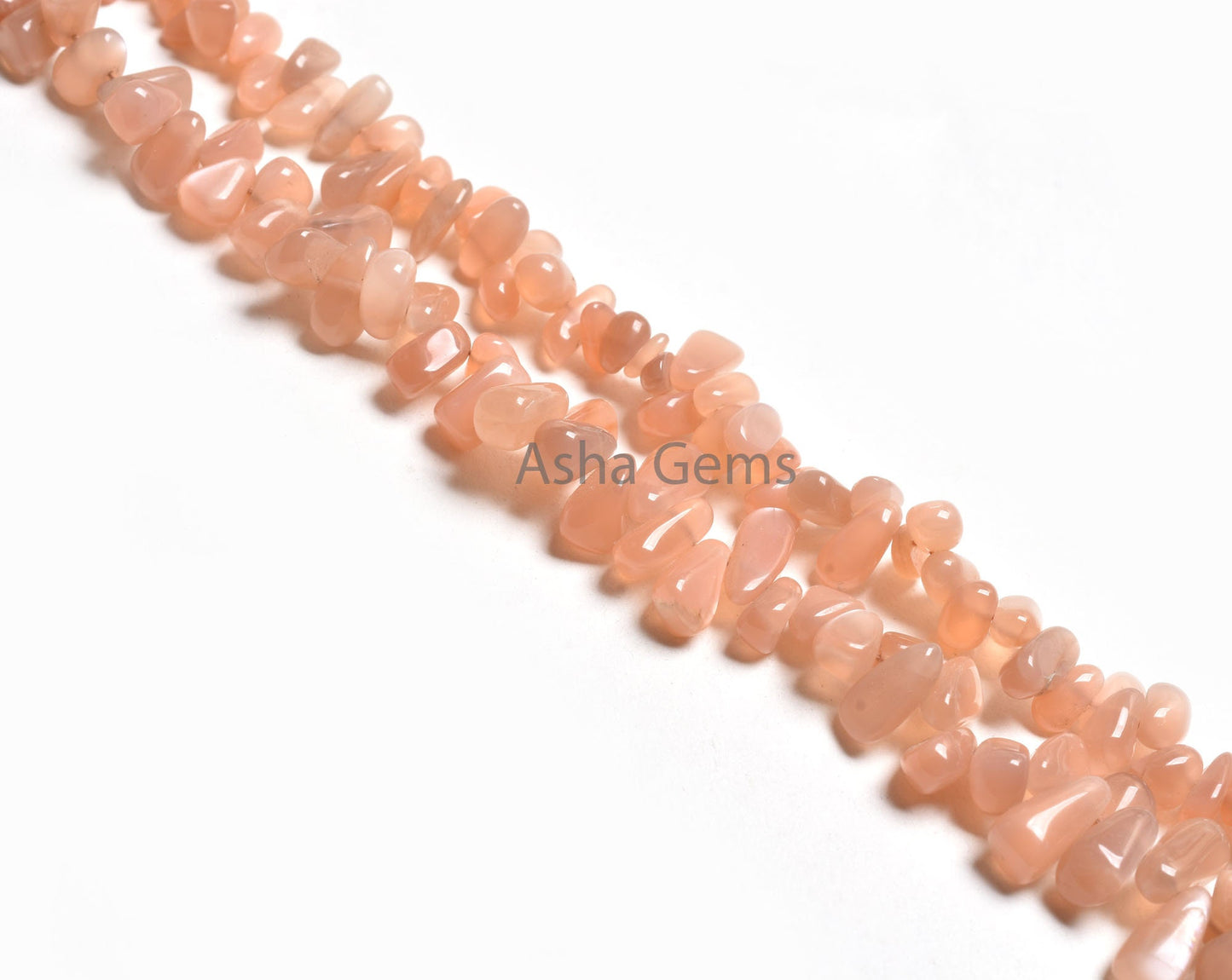 Natural Peach Moonstone Drops Shape Beads,13" Strand Pink Moonstone Smooth Uneven Teardrop Handmade beads, Moonstone Side drill Bead Jewelry