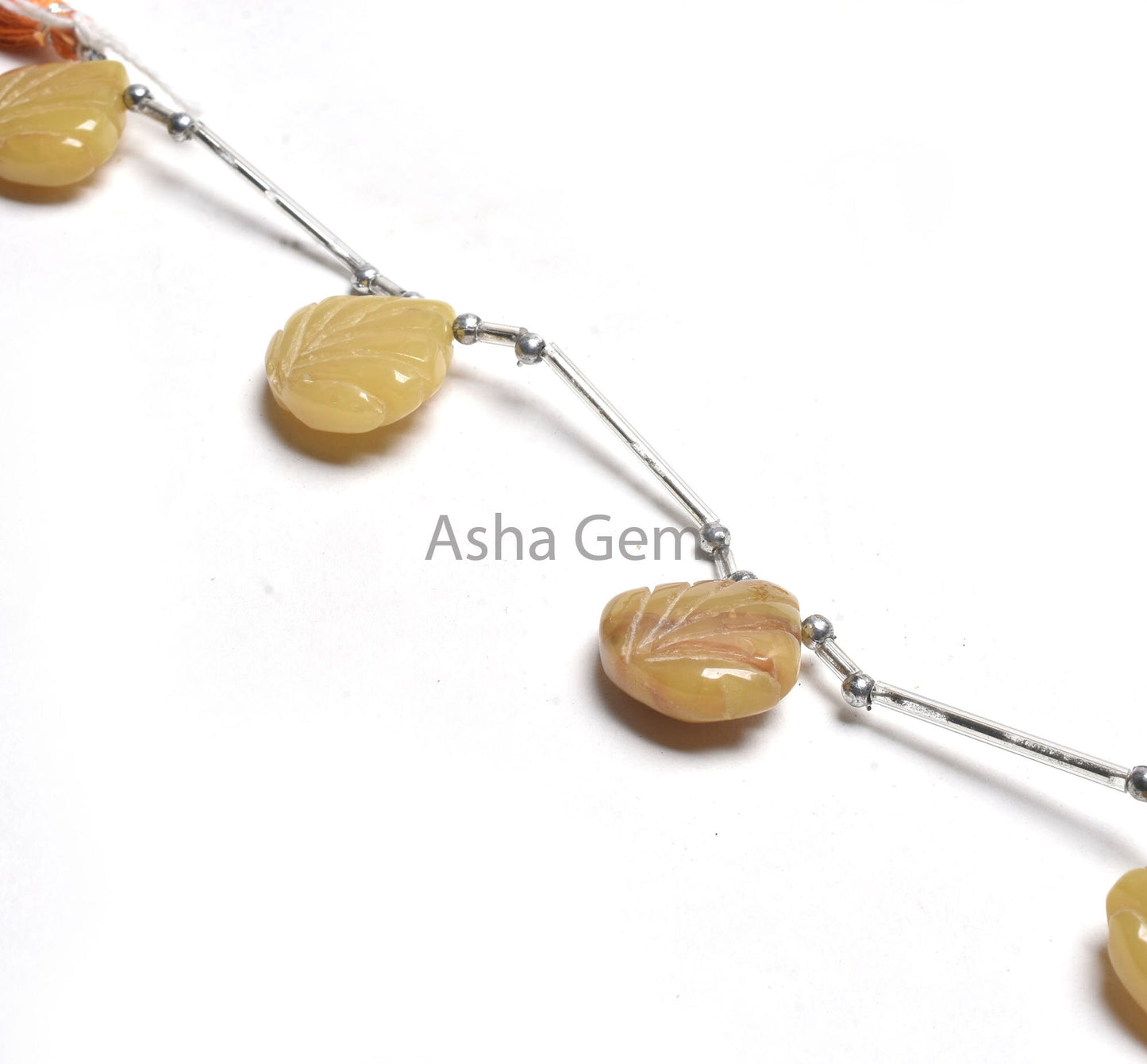 Beautiful Yellow Opal Carved Heart Shape Beads, Yellow Opal Carving Heart Beads, Opal Carve Handmade Gemstone Beads For Jewelry Making Craft