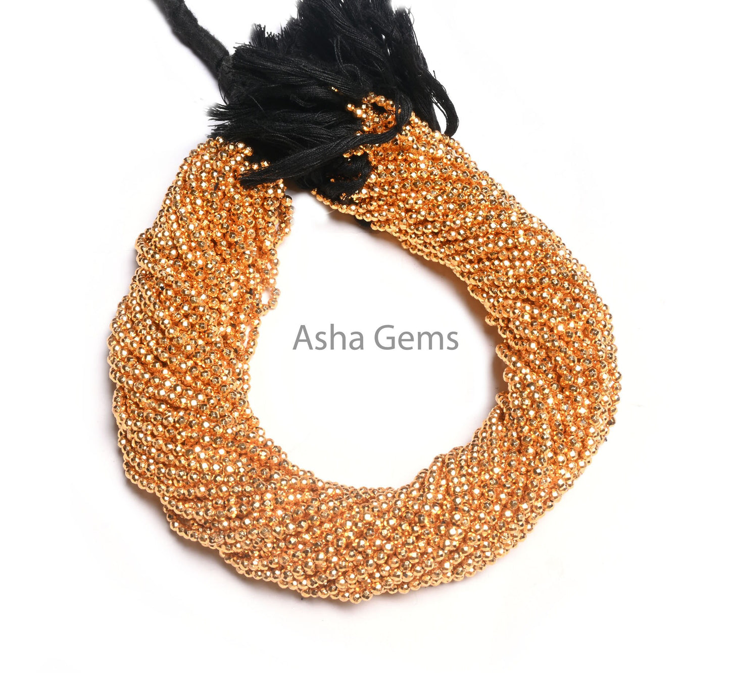 2.5 mm Beautiful Natural Golden Pyrite Coated Micro Cut Rondelle Faceted Gemstone Beads,12.5" AAA Quality Pyrite Rondelle Bead Jewelry Craft