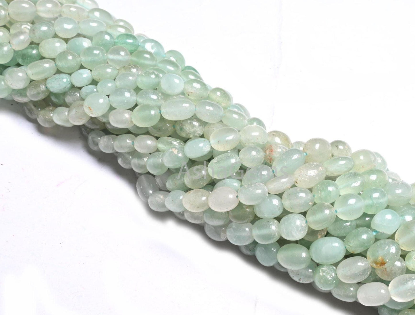 Fine Green aventurine Smooth Oval Handmade Gemstone beads, Natural Shaded Light Green aventurin Fancy Puff Oval bead Jewelry Handicraft SALE