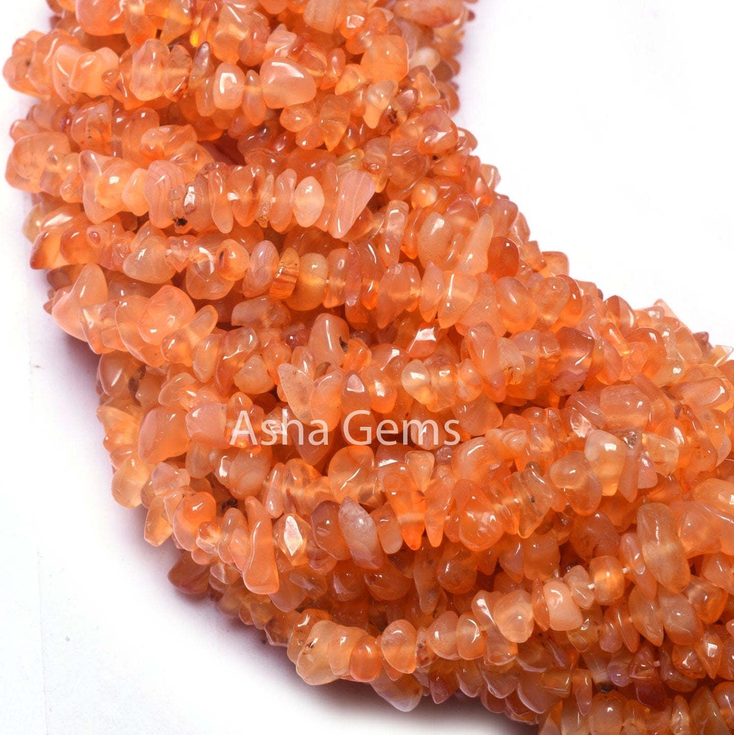 34 inch strand Orange Carnelian Uncut Chip Beads,AAA carnelian Beads Gemstone Carnelian smooth Raw Rough tiny Nugget Bead Jewelry Craft Sale (AG 10337)