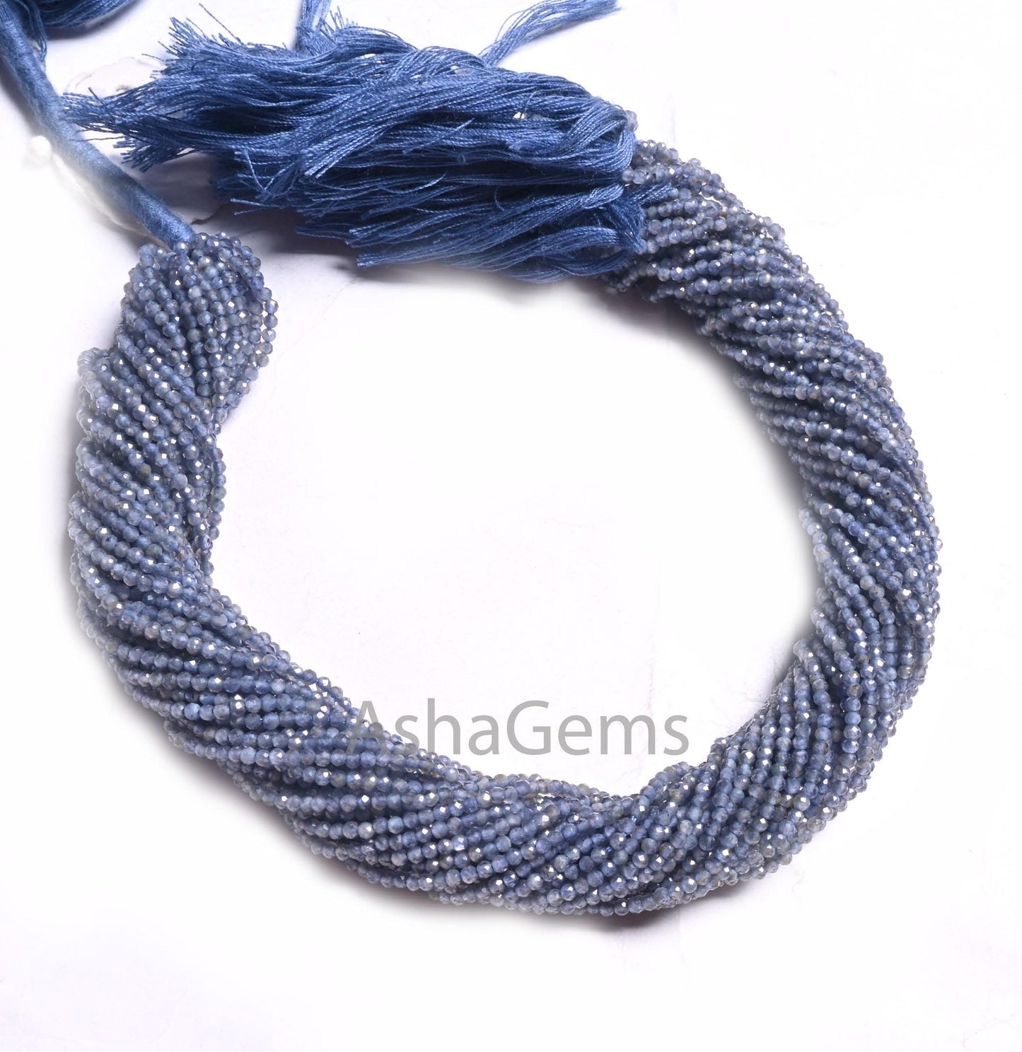Beautiful Iolite Micro Cut Rondelle Faceted Machine Cut Gemstone Loose Beads,2mm Natural Blue Iolite Micro Cut Tiny Iolite Bead Jewelry SALE