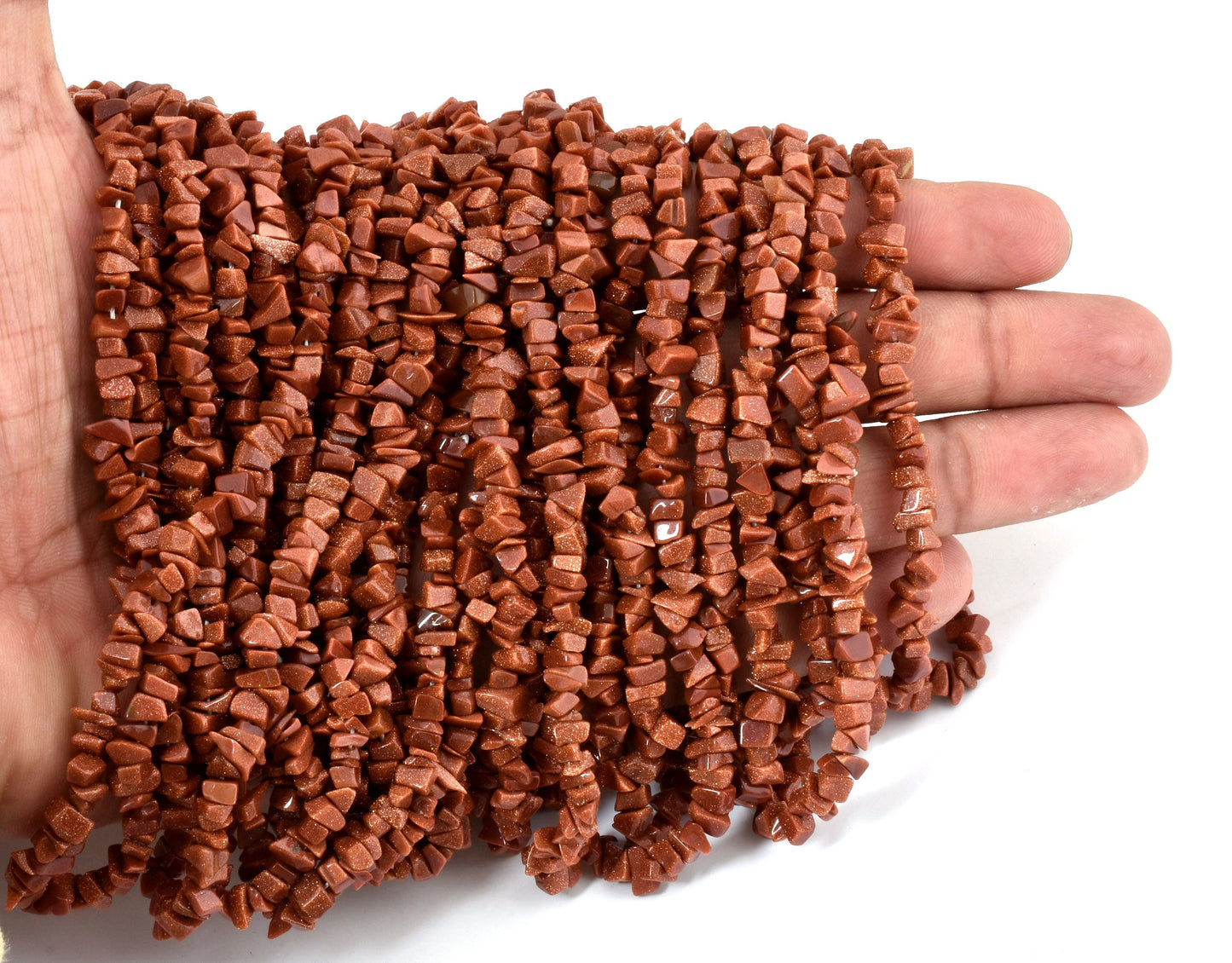 Beautiful Brown Sunstone Uncut Chips Gemstone Beads, Fine Sunstone Smooth Raw Rough Tiny Nuggets Beads, Sunstone  Beads Jewelry Making Craft