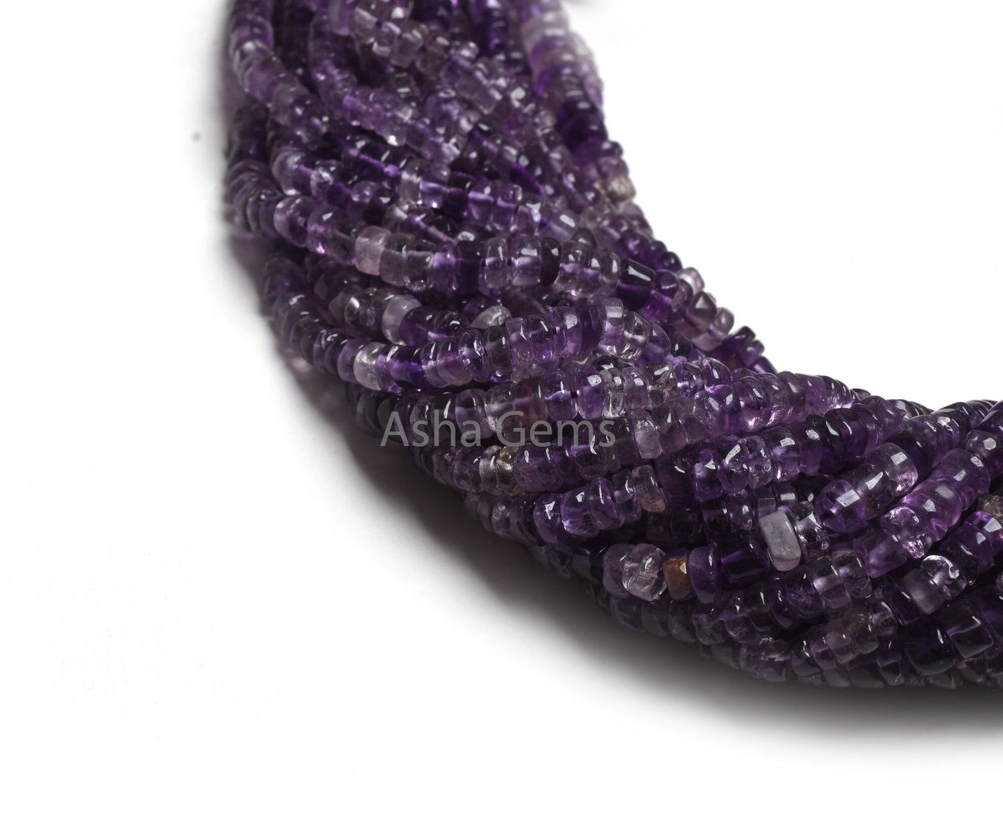 Purple Amethyst Tyre Shape Handmade Beads, Natural African Amethyst Plain Uneven Tyre Gemstone Beads Amethyst Jewelry Making Handicraft SALE