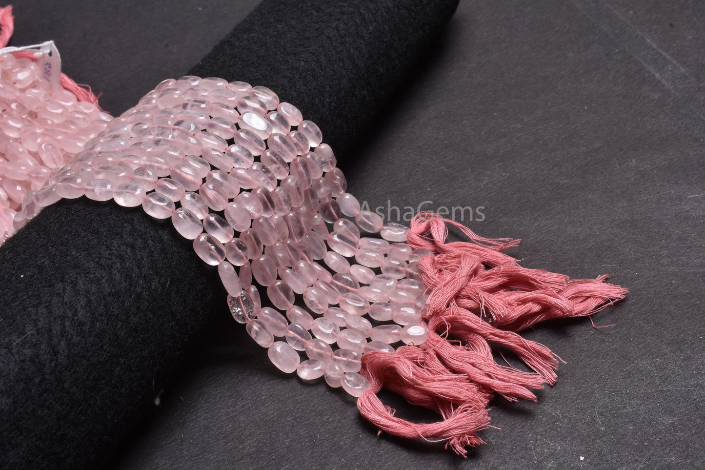 Pink Rose Quartz Smooth Oval Shape Beads,12" Strand Natural rose Quartz Handmade Uneven Oval Nugget Gemstone Loose Beads Jewelry Crafts SALE
