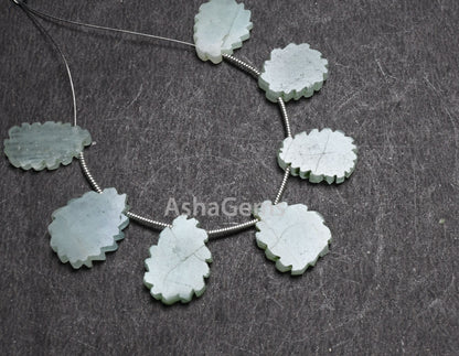Natural Aventurine Fancy Flat Rough Slice Carved Handmade Beads, Fine Green Aventurine Uneven Raw Polish Slice Gemstone Carved Beads Jewelry