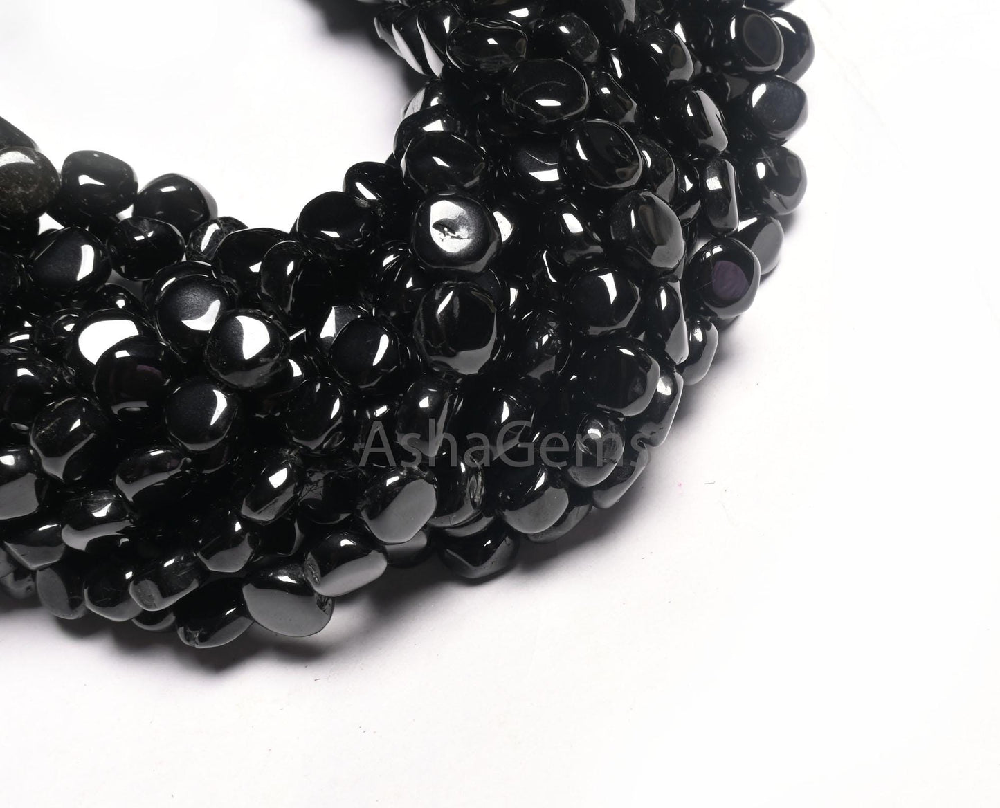 Fine Quality Black Spinal Smooth Coin Shape Gemstone Loose Beads,8" Natural Spinel Plain Handmade Coin Bead, Coal Black Spinel Beads Jewelry