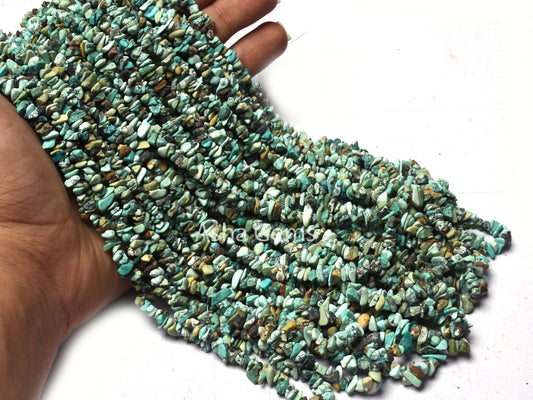 34" Strand Natural Tibetan Turquoise Uncut Chips Gemstone Beads, Smooth Raw Rough Nuggets Beads, fine Quality Turquoise bead Uncut Chip SALE