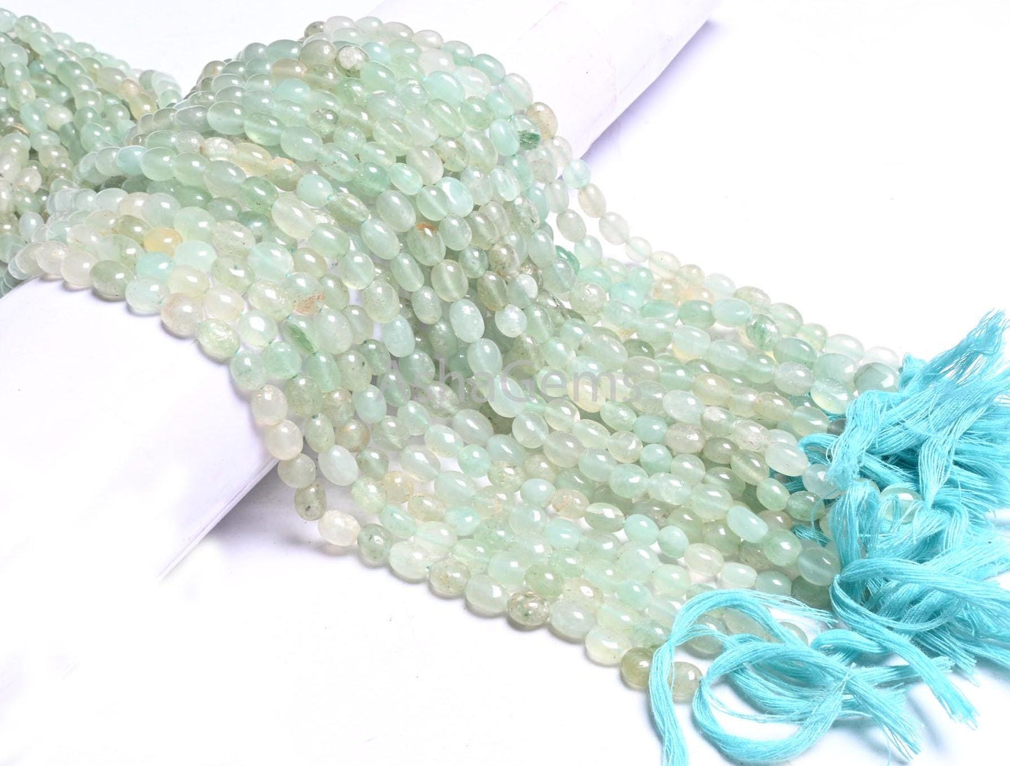 Fine Green aventurine Smooth Oval Handmade Gemstone beads, Natural Shaded Light Green aventurin Fancy Puff Oval bead Jewelry Handicraft SALE