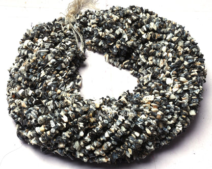 34" Strand Natural Dendrite Opal Uncut Chips Beads,Opal Smooth Raw Rough Beads, Fine Dendritic Opal uncut Polish Nugget Unshape Bead Jewelry