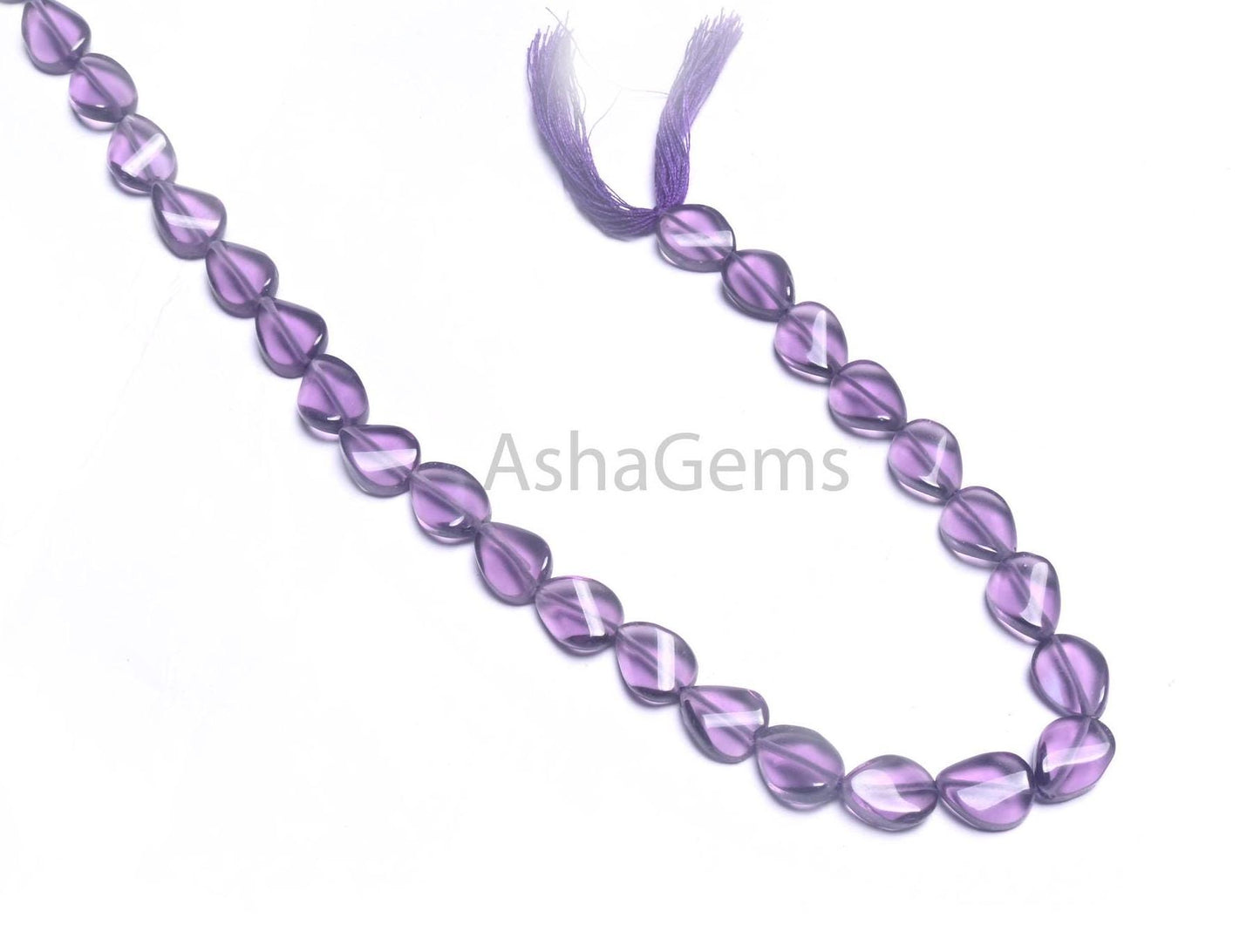 9-12 mm Beautiful Purple amethyst Color Hydro Fancy Twisted Pear Shape Beads,12" Fine Purple Hydro Smooth pear Straight Drill Beads Jewelry