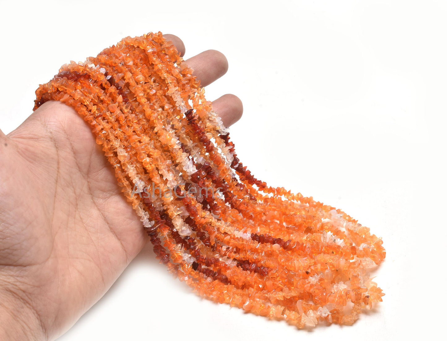 AAA Quality Mexican Fire Opal Uncut Chip Gemstone Beads ,34"Strand Natural Fire Opal Raw Rough Tiny Nugget Shaded Opal Beads Jewelry Crafts