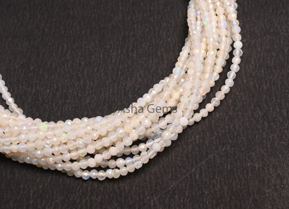 Fine Quality Ethiopian Opal Faceted Rondelle shape Beads,3 mm Natural Flashy Welo Fire Ethiopian Opal Gemstone Bead Opal Micro Cut Bead SALE