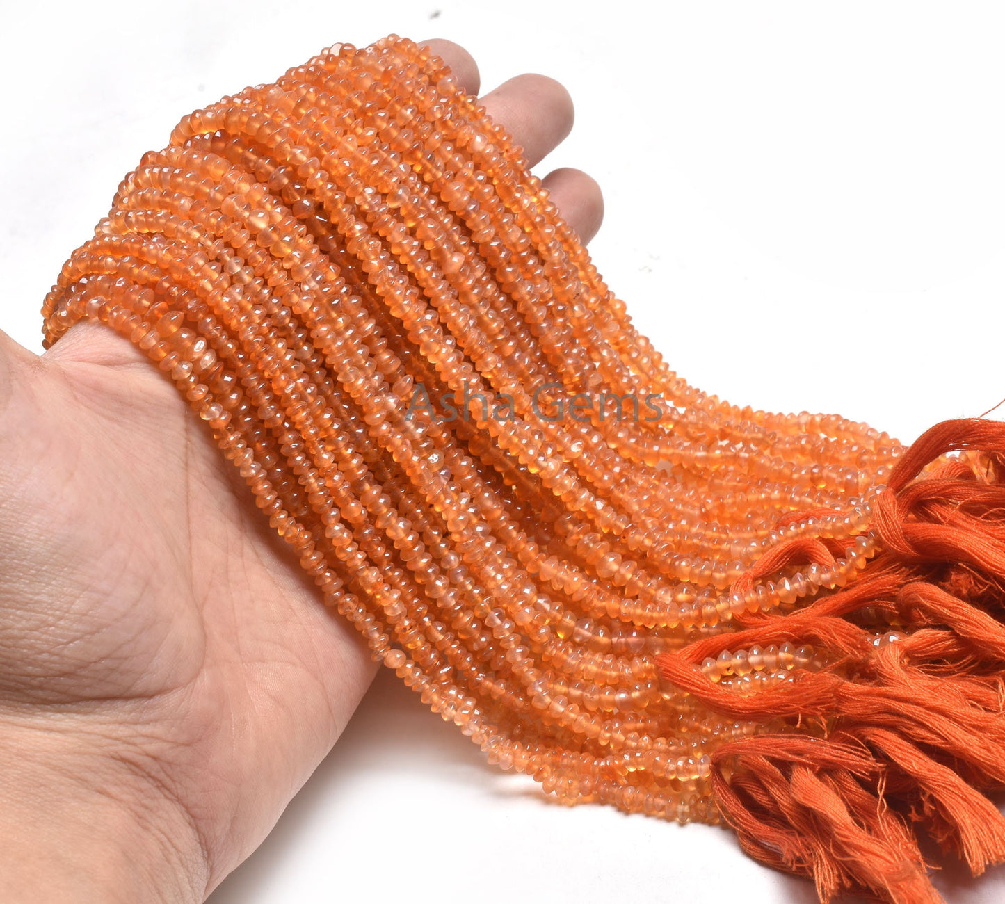 AAA Natural Orange Carnelian Smooth Button Shape Gemstone Beads, Carnelian Handmade Button Beads,13"Strand Carnelian Bead Jewelry Craft SALE