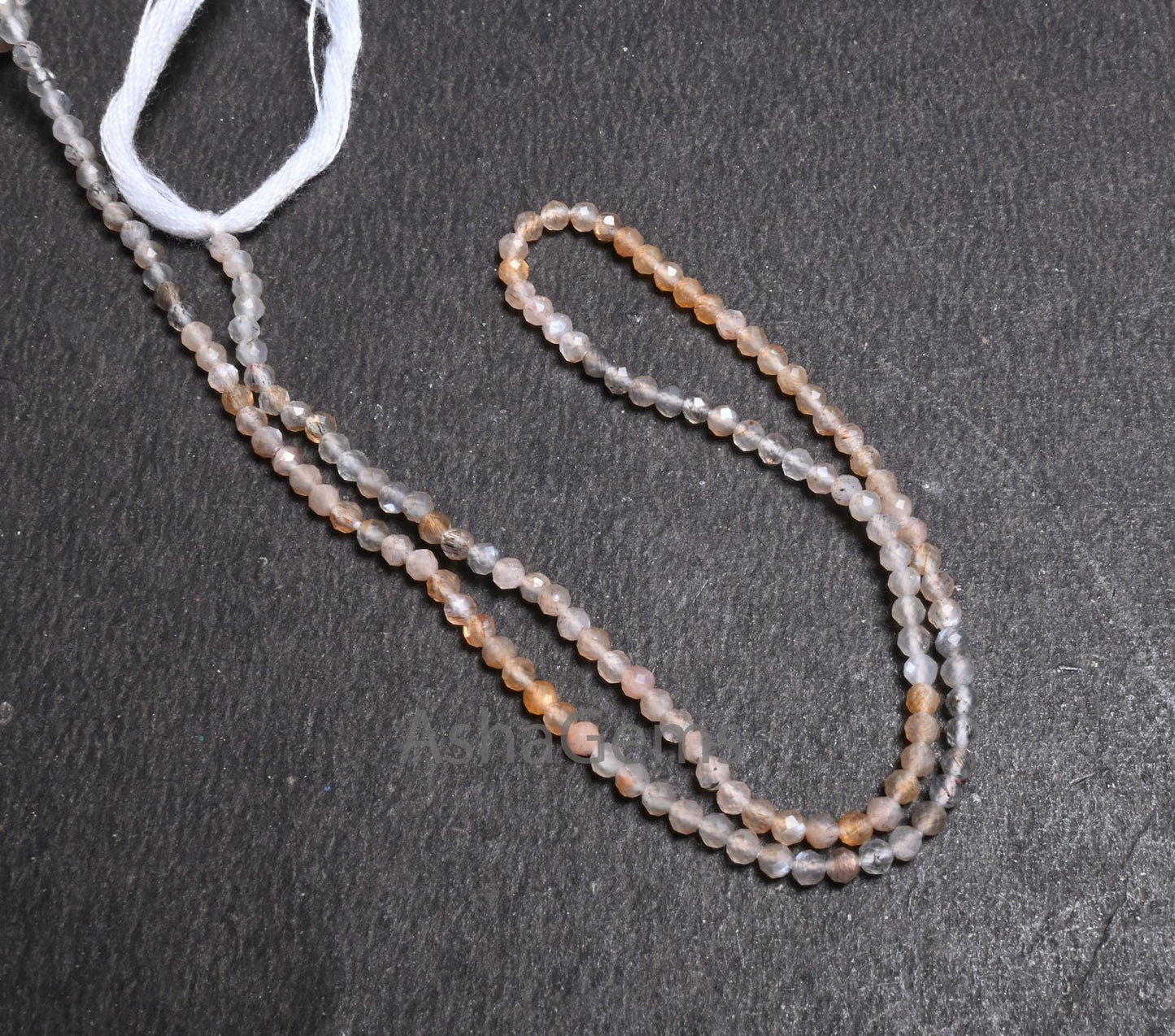 AAA Quality Multi Moonstone micro cut rondelle Gemstone Tiny beads,2.4mm Multi Shaded Moonstone machine Cut faceted Beads Jewelry Craft SALE