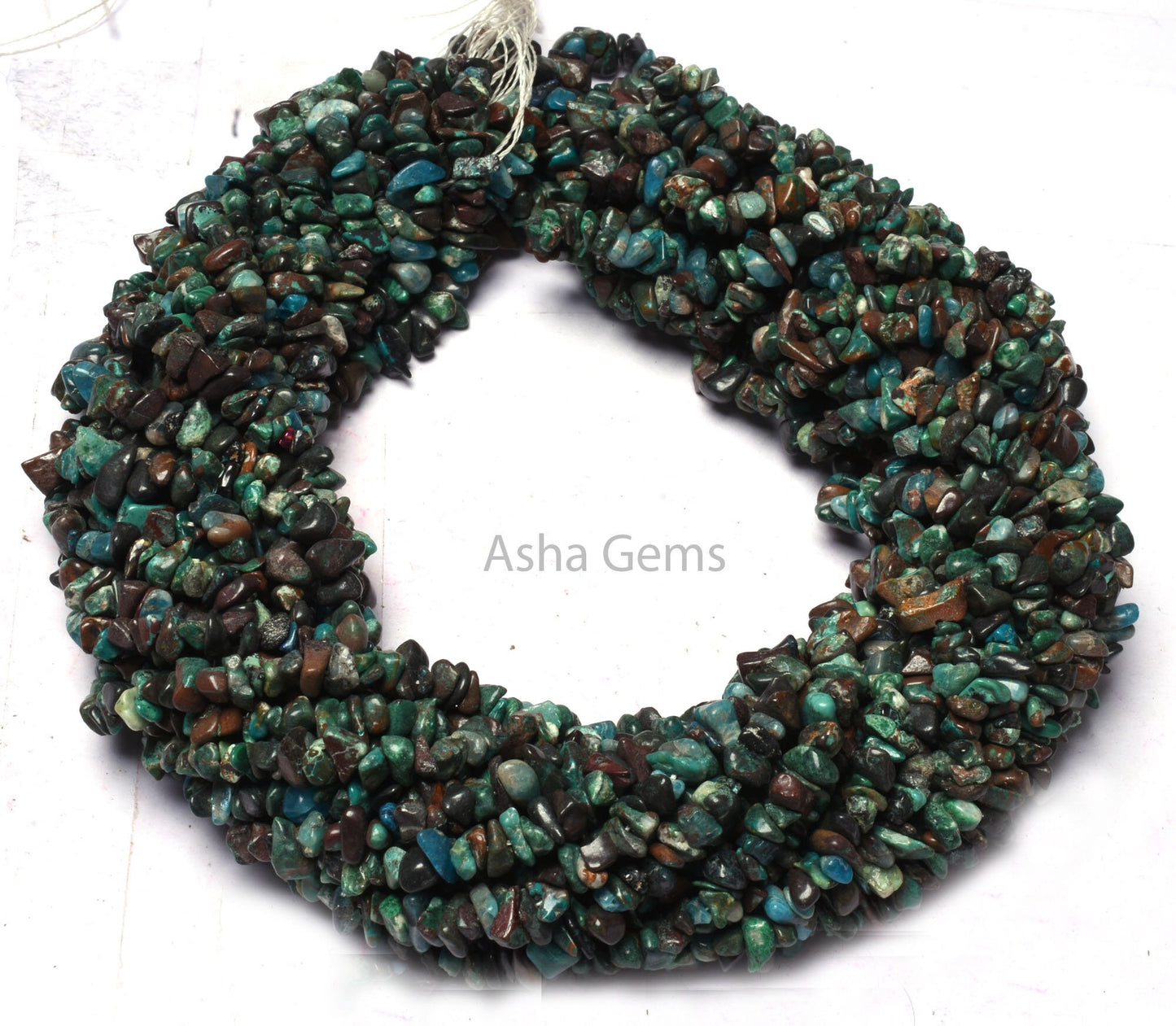 Natural Chrysocolla Uncut Chips Gemstone Beads.34"Strand Fine Quality blue Chrysocolla Raw Rough Smooth Bead Jewelry Making SALE Chrysocolla