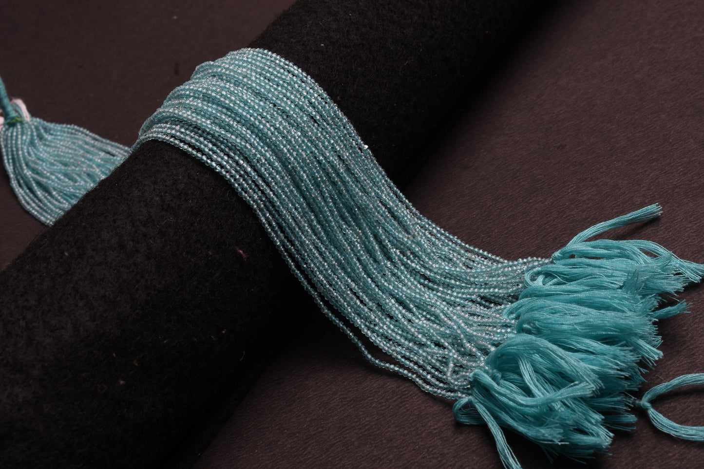 Beautiful Natural Sky Apatite Faceted Rondelle Shape Beads 2 mm micro Cut Gemstone Beads,AAA Quality Blue Apatite Bead ,Jewelry Making SALE