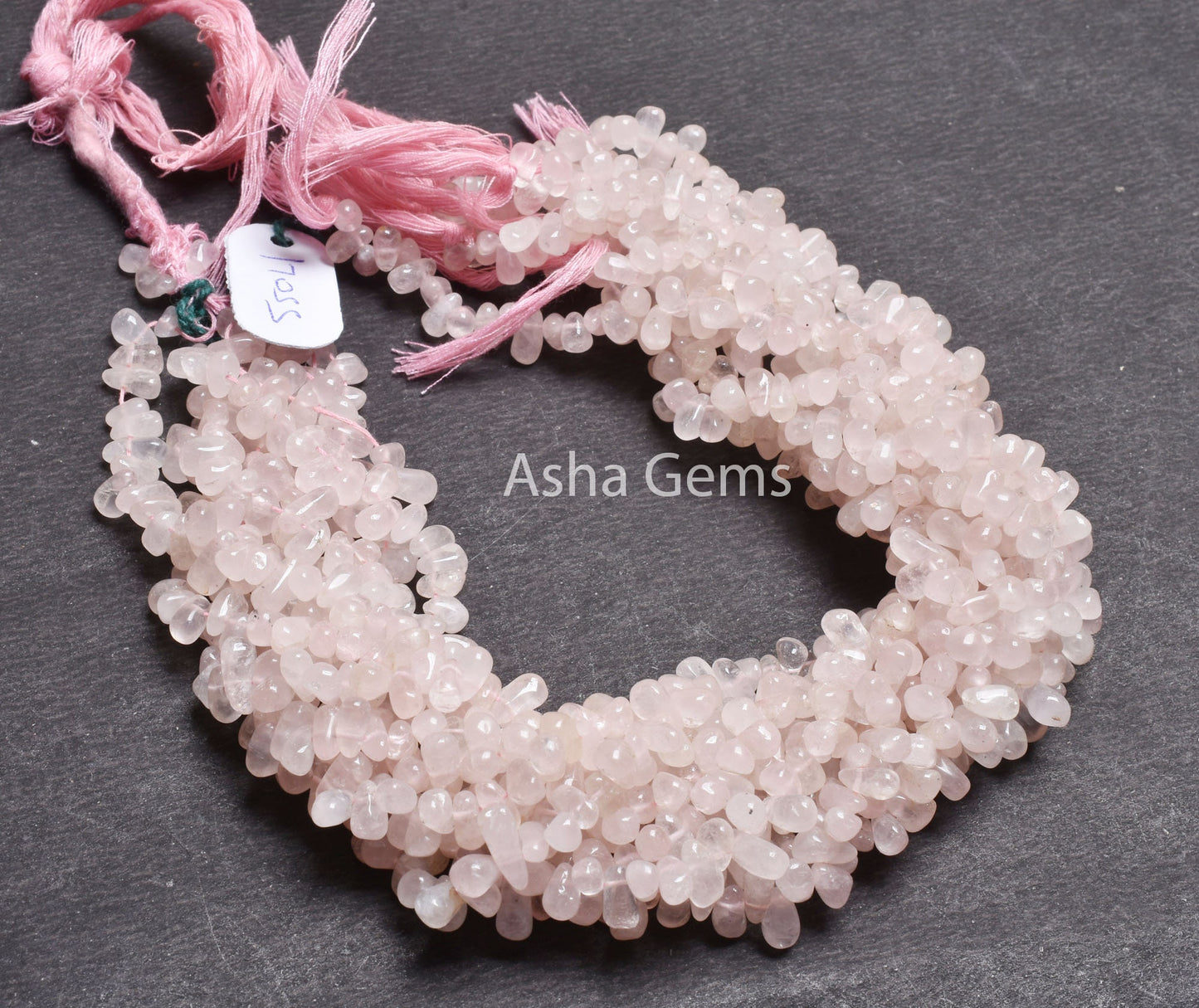 Beautiful Pink Rose Quartz Smooth Drops Shape Beads, Natural Rose Quartz Plain Handmade Teardrop Gemstone Beads, Rose quartz Beads Jewelry