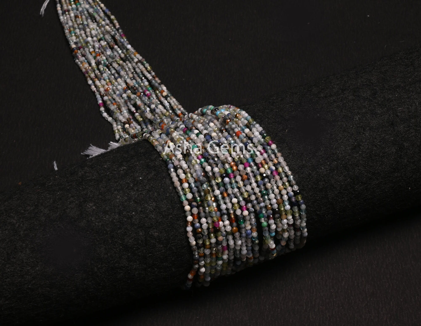 Beautiful Natural Multi Color Gemstone Micro Cut Beads,2 mm Disco Beads,Semi Precious Mix Gemstone Rondelle Shape Faceted Bead Jewelry Craft