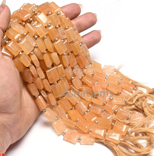 Natural Yellow Aventurine fancy Chicklet handmade Beads, Fine Quality Aventurine Smooth Rectangle Shape Gemstone Beads Jewelry making Crafts