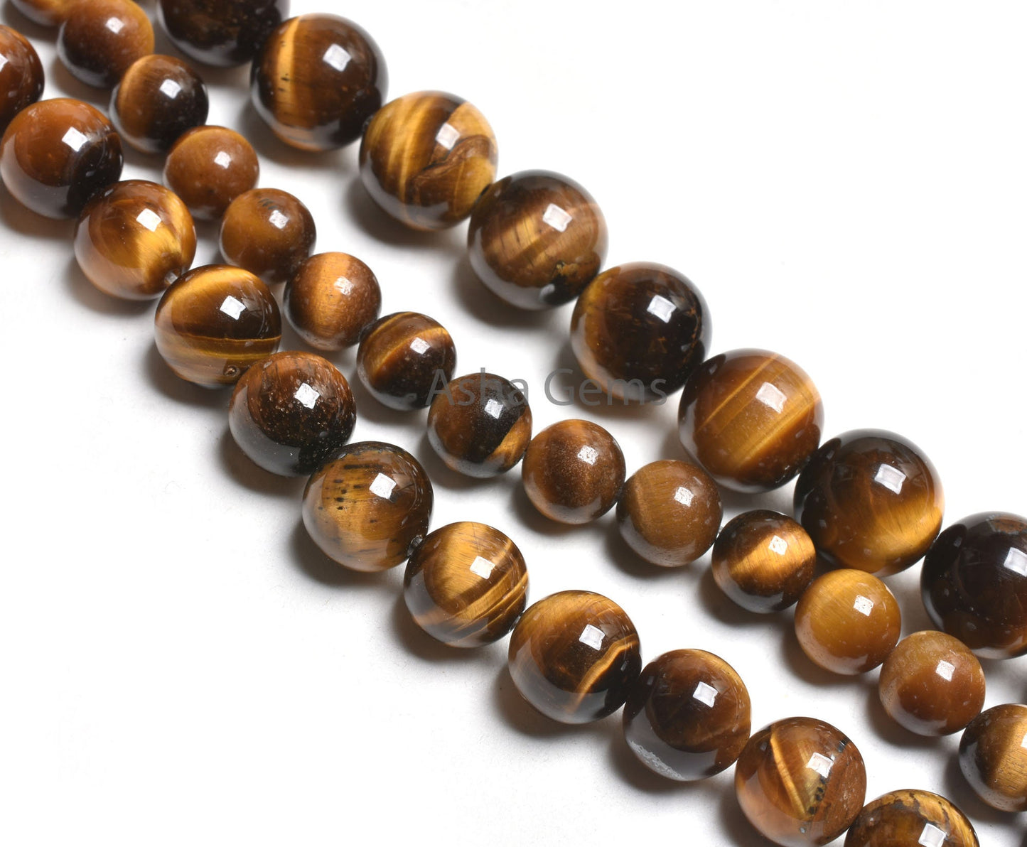 15" Strand AAA Quality Tiger Eye Smooth Round Ball Gemstone Beads,8,10,12 mm Tiger Eye Plain Round,.8 mm Drill Hole Gemstone Loose Bead SALE