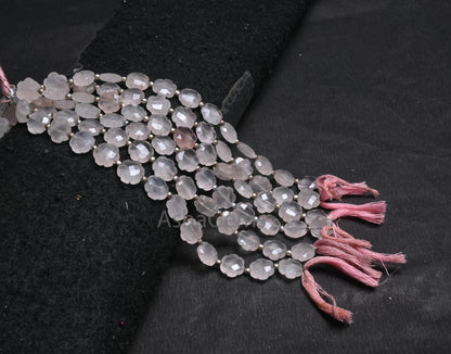 Beautiful Pink Rose Quartz fancy Daisy Flower Shape Carving Beads, Fine Natural Rose Quartz faceted Carve Flower Gemstone Beads Jewelry SALE