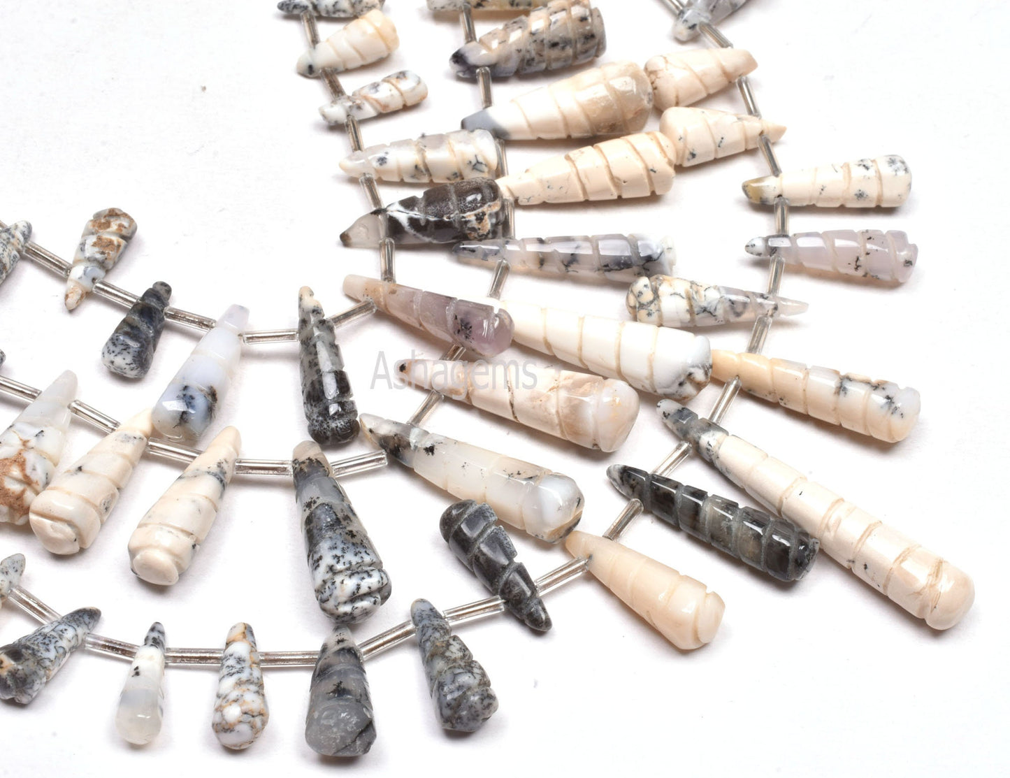 Natural Dendrite Opal Fancy carving Beads, Dendrite Opal Carve Teardrop Beads, Opal Cared Long Drops Beads, Dendritic Opal carve Beads SALE