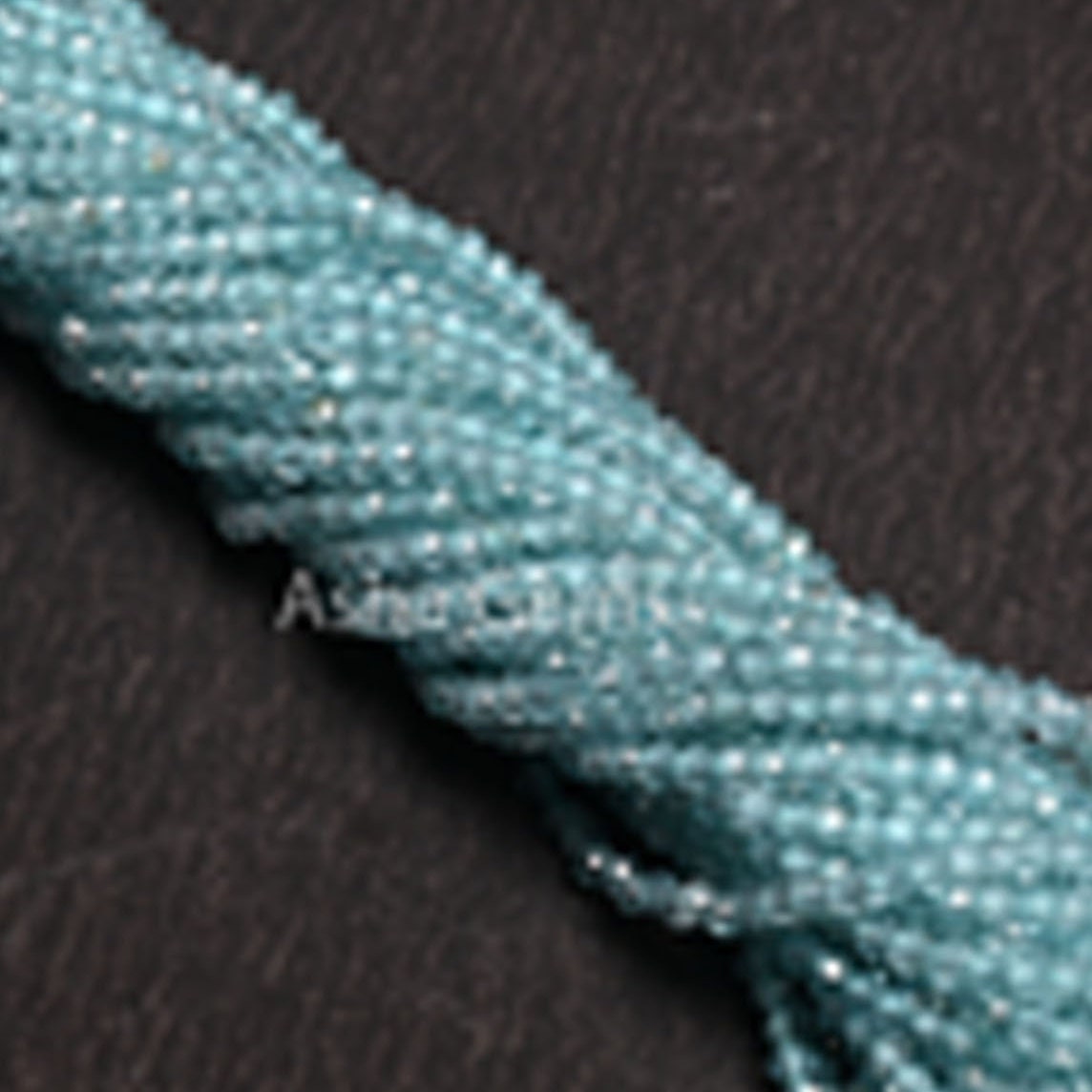 AAA Blue Apatite Micro Cut Rondelle Gemstone Beads,1.8 mm Natural Sky Blue Apatite Bead, Apatite Tiny Machine Cut Faceted Bead Jewelry Craft