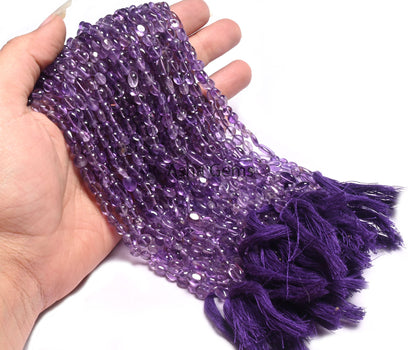 Fine Quality Purple Amethyst Tiny Nugget Gemstone Loose Beads, Africa Amethyst Smooth Uneven Tumble Handmade Beads jewelry Making Craft SALE (AG 22281)