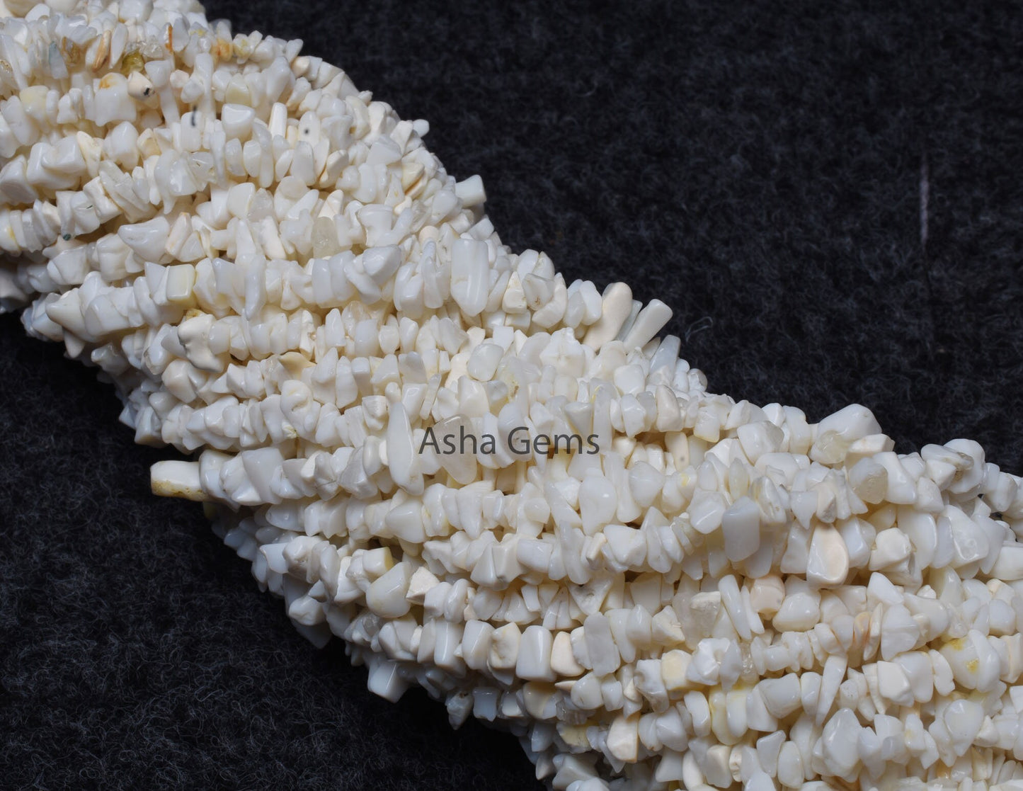 White Opal Uncut Chips Raw Gemstone Beads,34"Strand Natural White Opal Uncut Beads Fine Quality Opal Nuggets Rough Smooth Raw Beads Jewelry