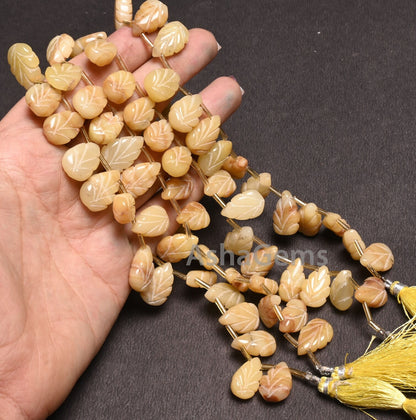 Fine Quality Yellow Opal Carving Pear shape beads,9" Shaded Yellow Opal Carved Teardrop Gemstone Fancy beads, Opal Carve beads jewelry Craft